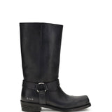 Leather Biker Boots