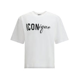 T-shirt in cotton with Icon graphic print
