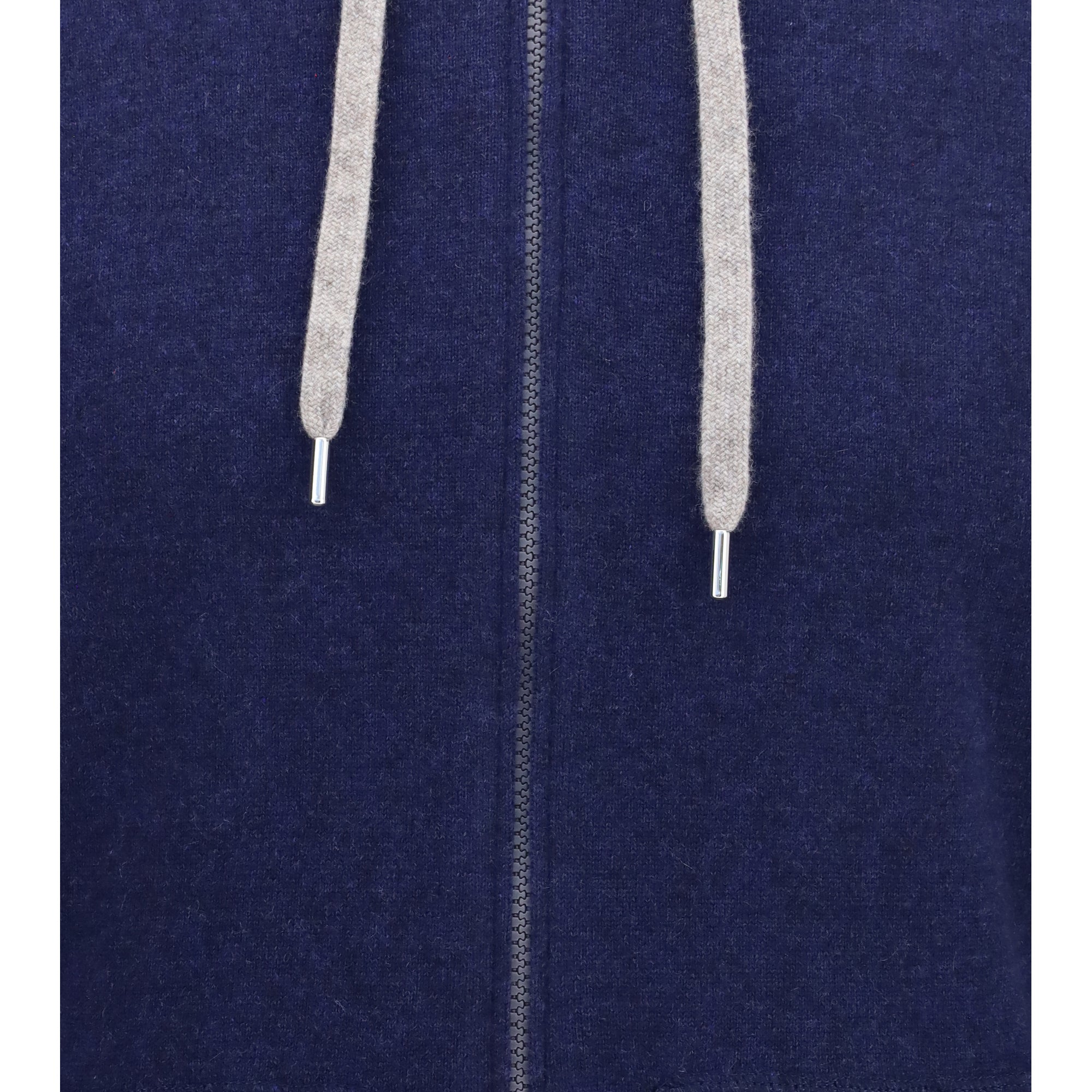 Cashmere zip-up Hoodie