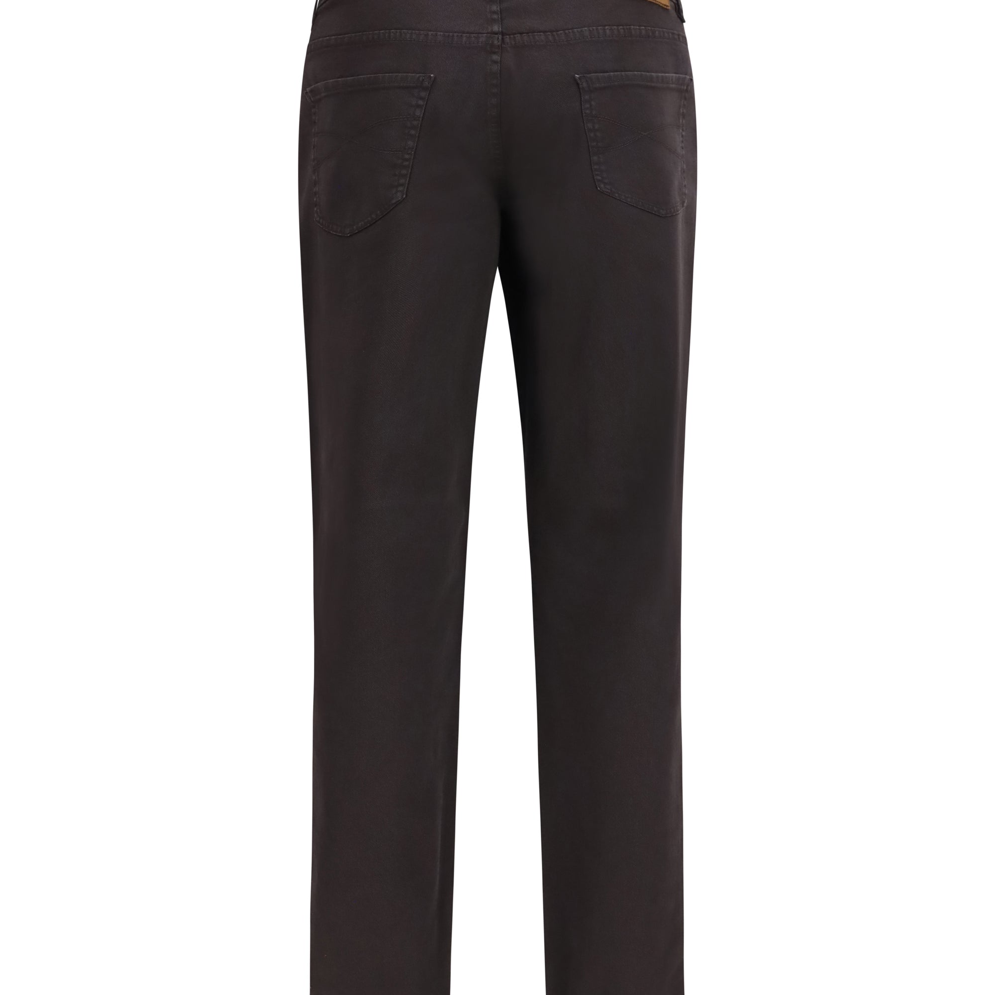 Jeans with turn-up hem