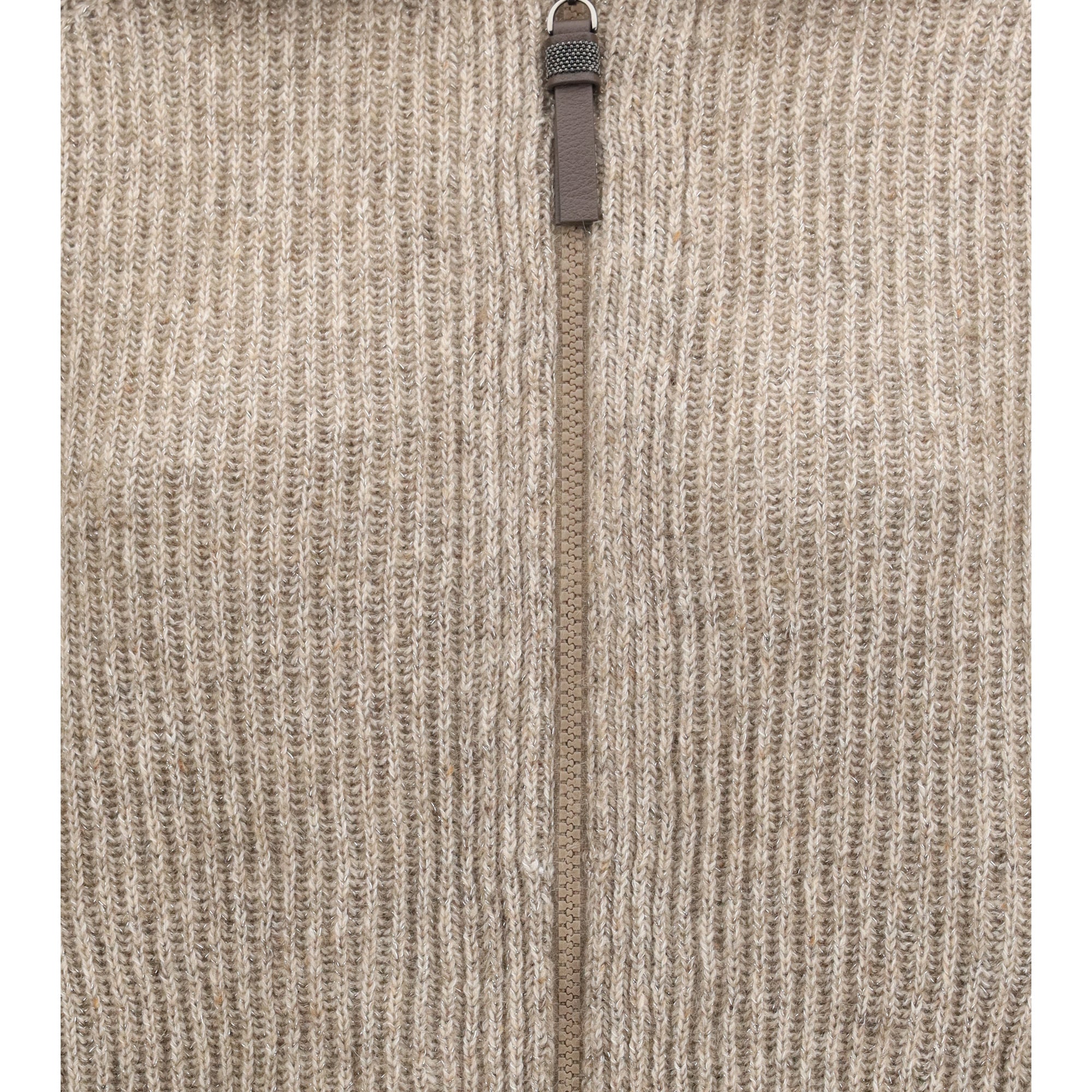 High-neck Sweater with wide sleeves