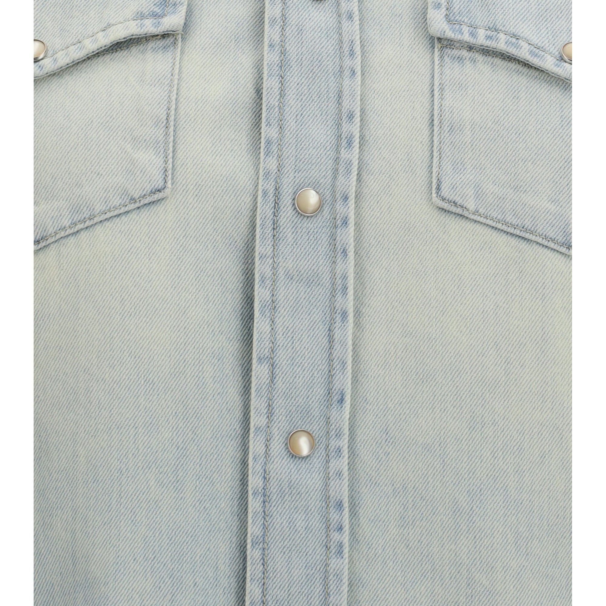 Western Shirt in lightweight denim