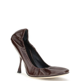 Pucker leather Pumps