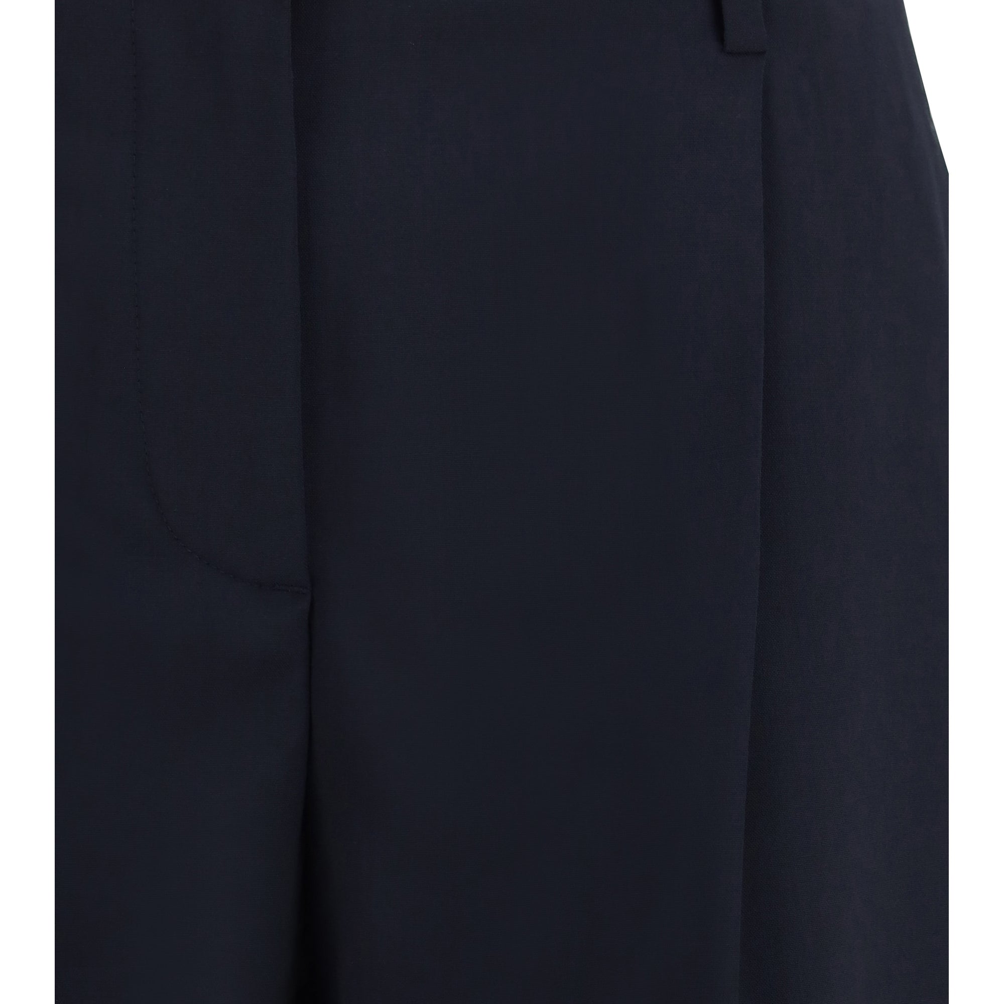 Wide-leg virgin wool Pants