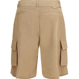 Belted button Cargo Shorts