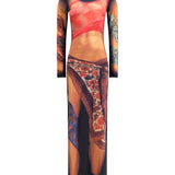 Statue long Dress