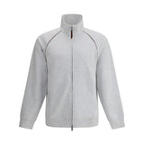Zippered sweatshirt