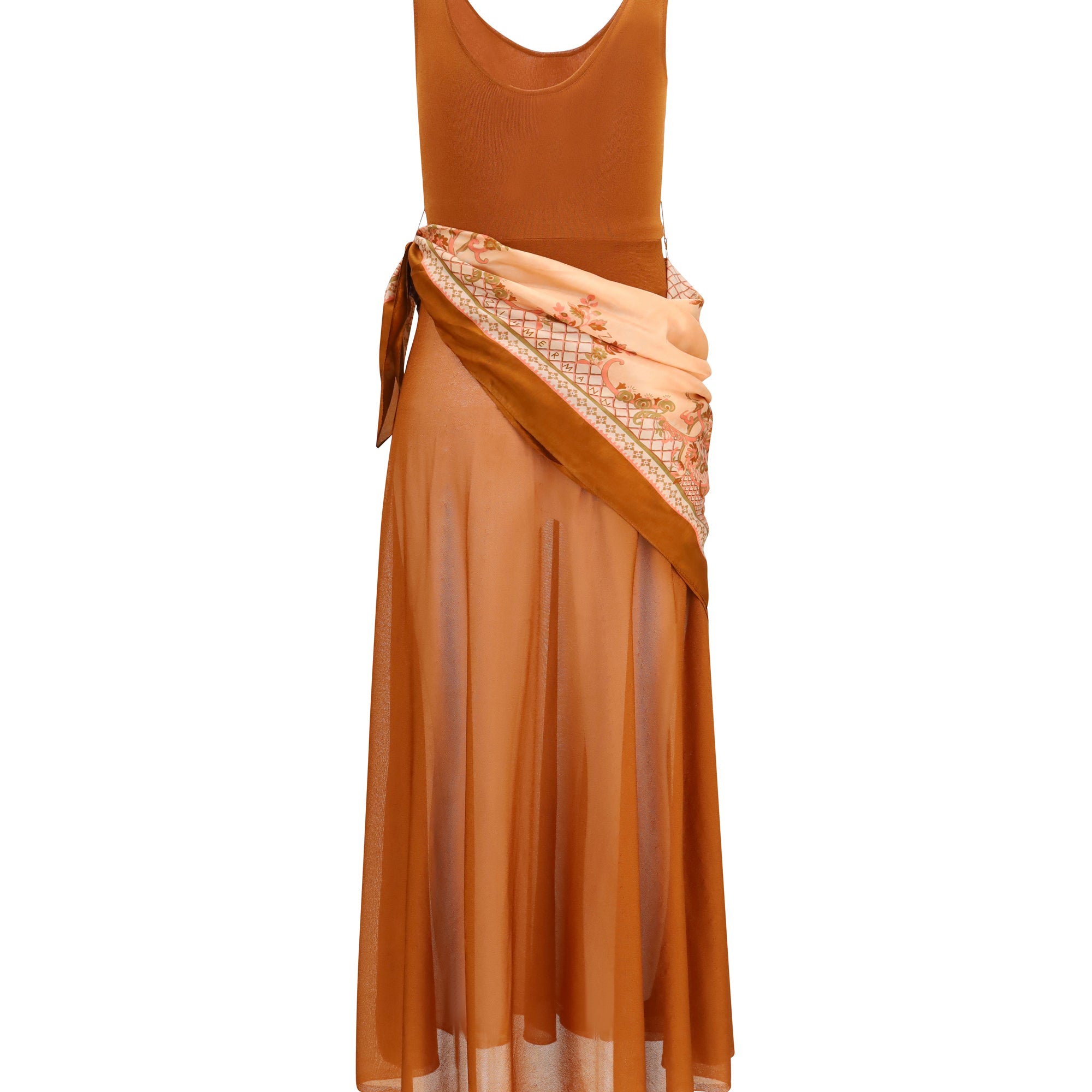 Aster scarf maxi Dress