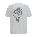 Kenzo Tulip embroidered cotton T-shirt