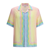 All-over monogram jacquard pattern polo Shirt
