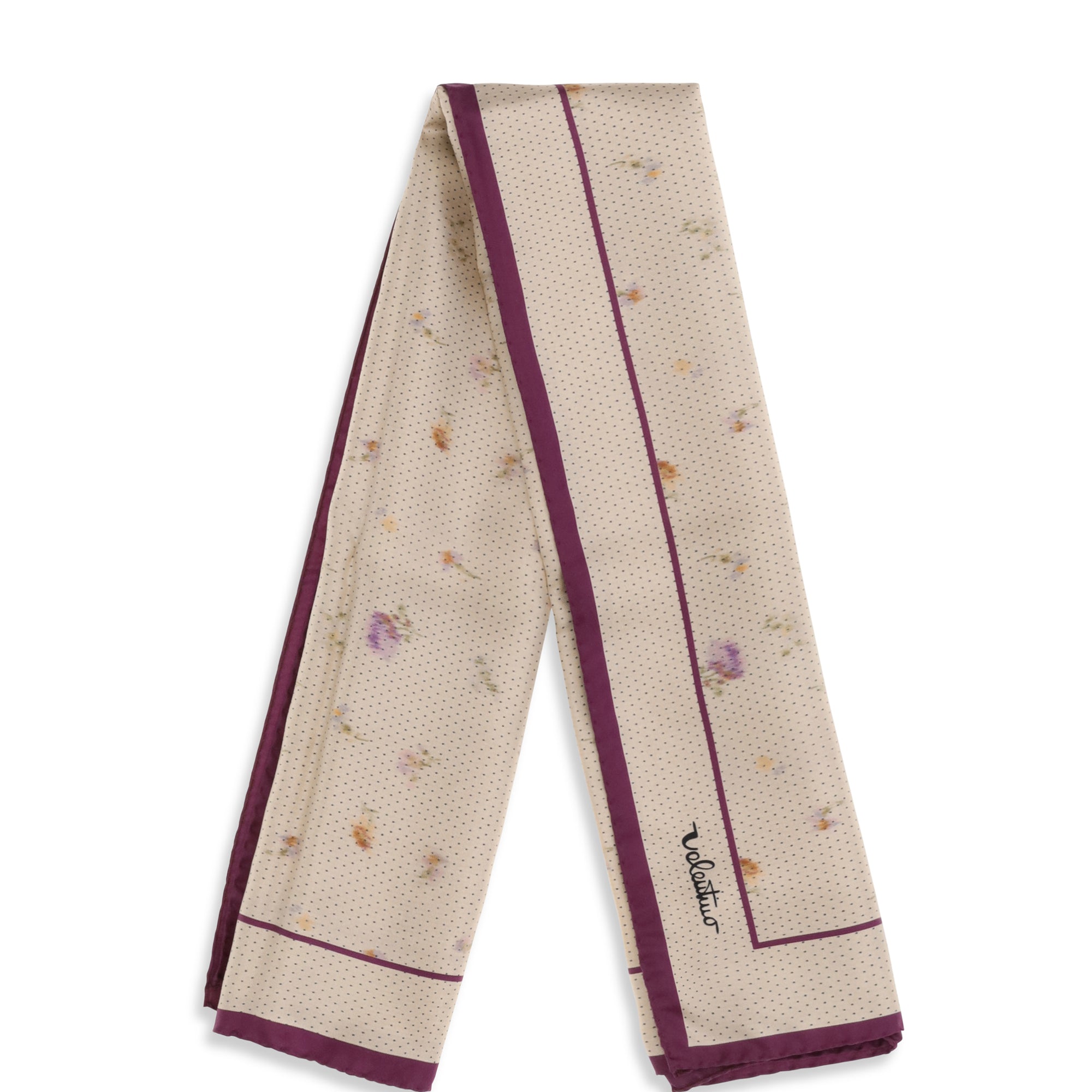 Printed silk Scarf