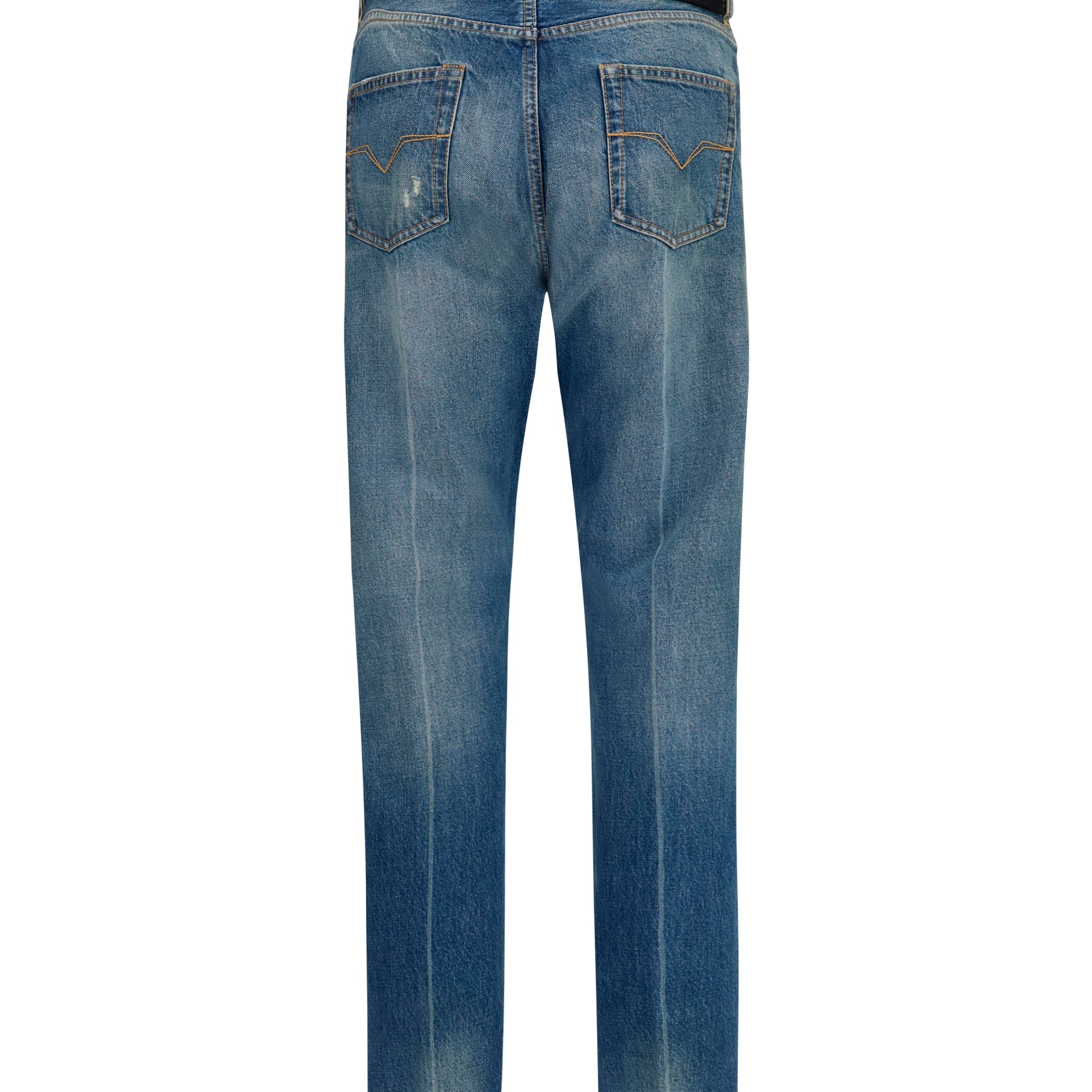 Straight-leg denim Jeans
