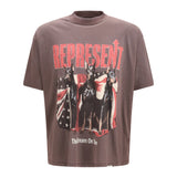 Printed cotton T-shirt