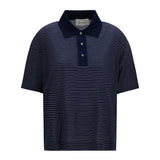 Cotton Striped Ami de Coeur Polo