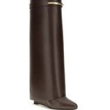 Leather Shark Boots