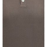 Long-sleeve knit Polo Shirt