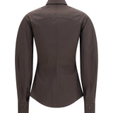 Cotton blend Shirt with tie