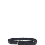 Braided leather Belt