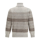 Fair Isle knit turtleneck Sweater