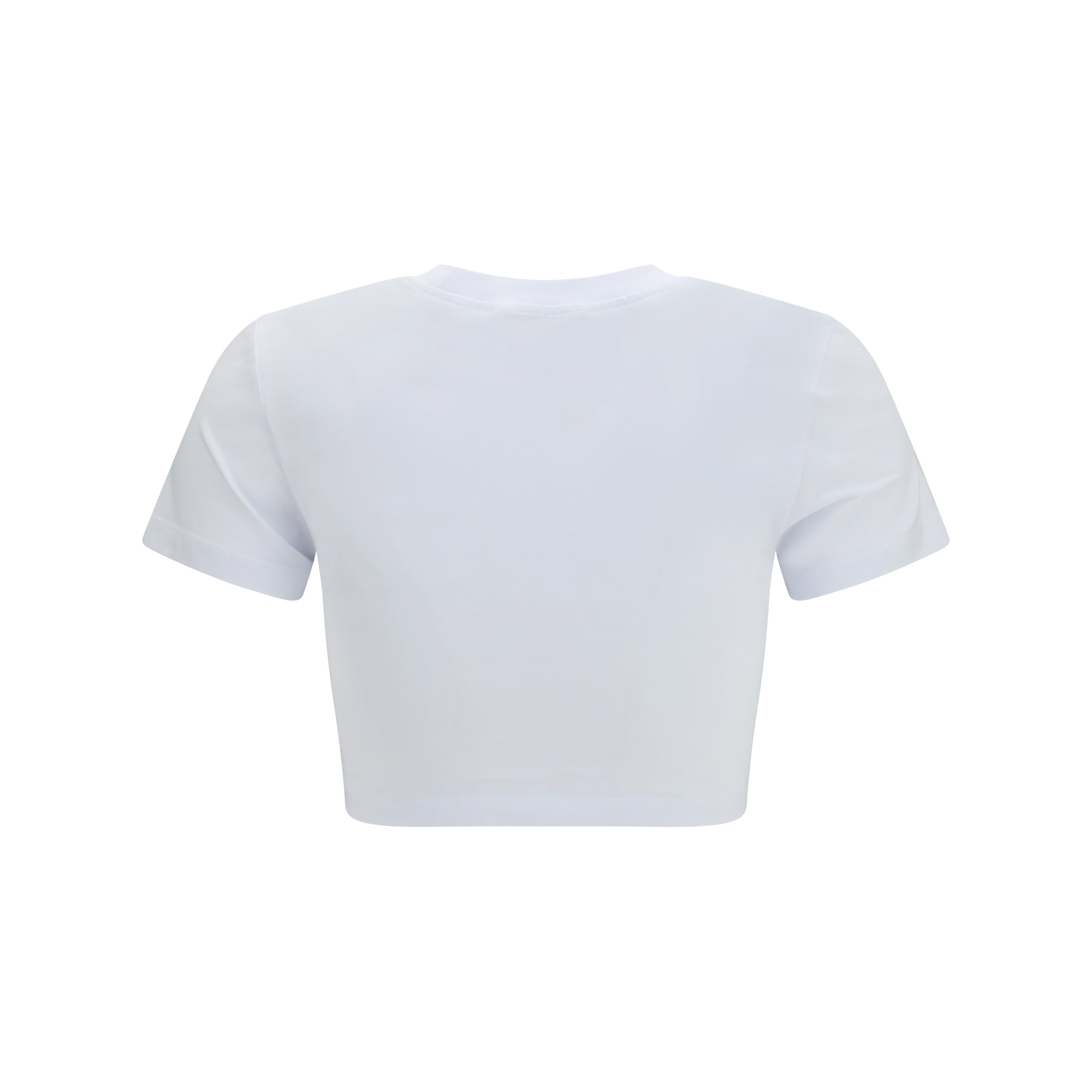 Angels patch cropped T-shirt