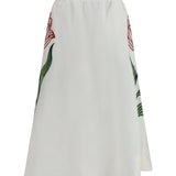 Floral embroidered Skirt