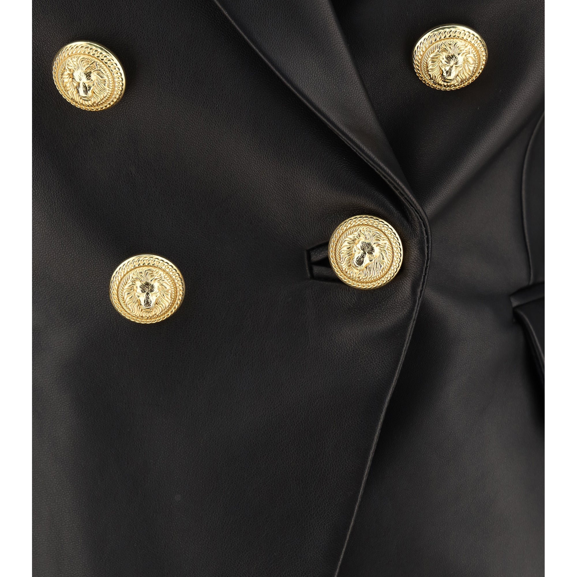 Leather Blazer Jacket