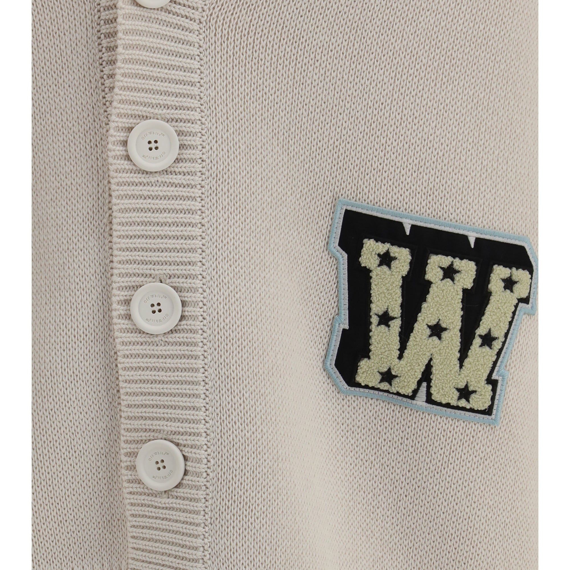 Star Logo Diagonal Varsity Cardigan