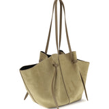 Suede leather Shoulder Bag