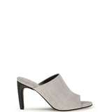 Suede Mules with Precious Heels