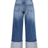 Dégradé turn-up Jeans