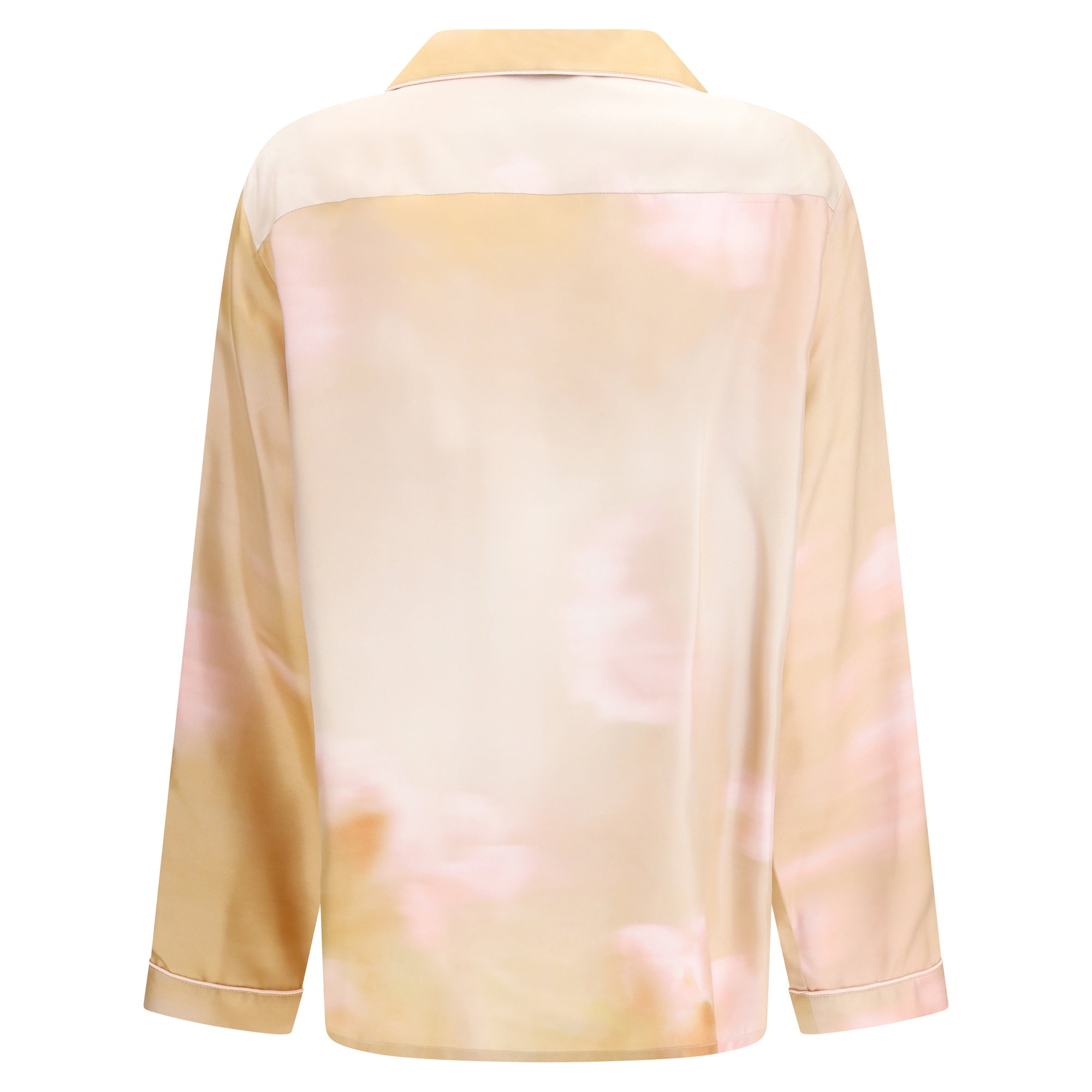 Printed silk twill Shirt