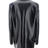 Vinyl Blazer Jacket