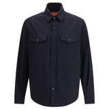 Overshirt in high-performance technical fabric