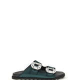 Slidy Viv Sandals with strass