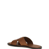 Flex cross leather Slide Sandals