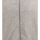 Pinstriped Track Jacket with all-over logo