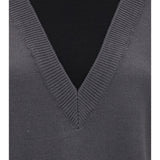 Two-tone high-neck Sweater