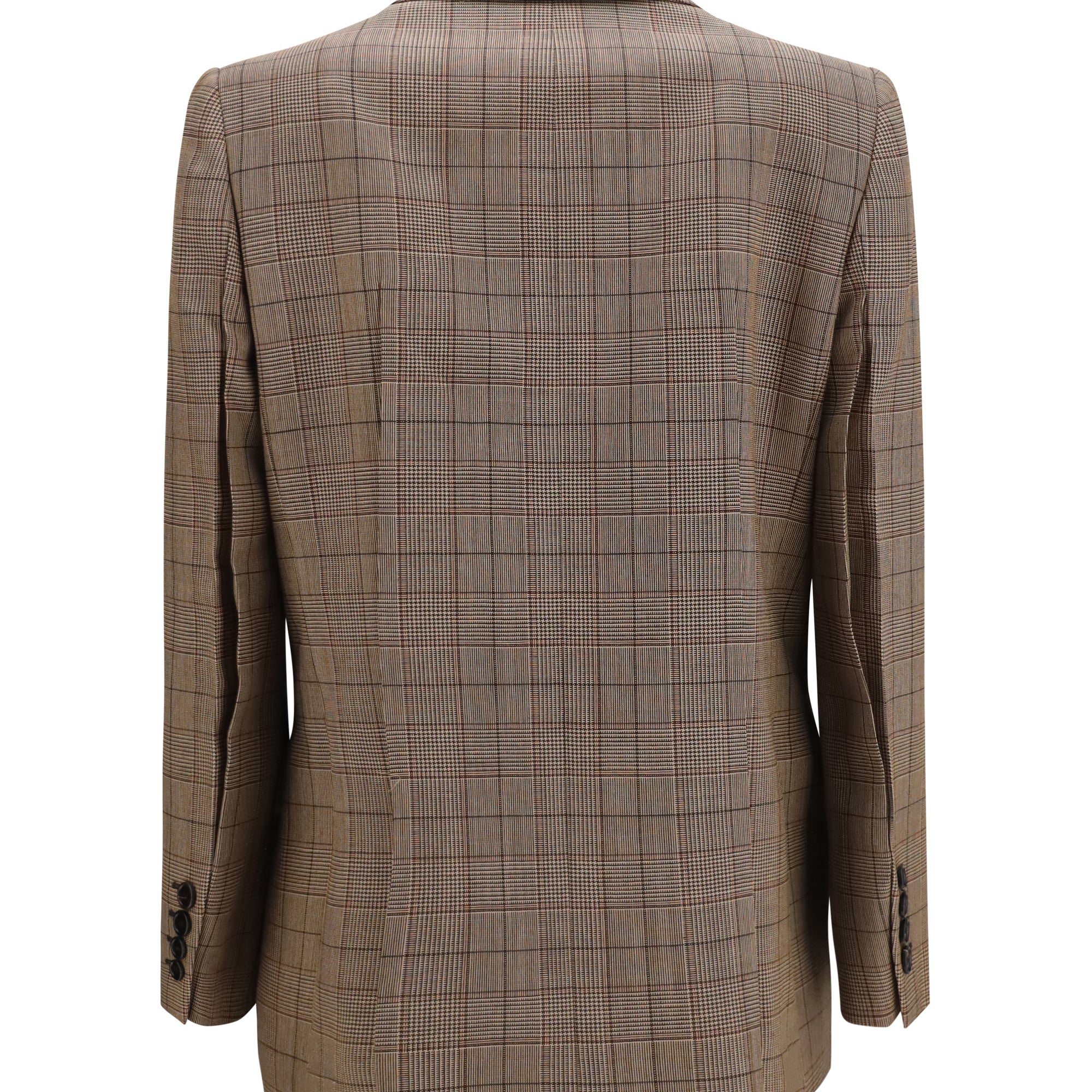 Checked double-breasted Blazer