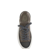 Cotton knit and suede Sneakers