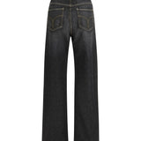 Straight Jeans with studs