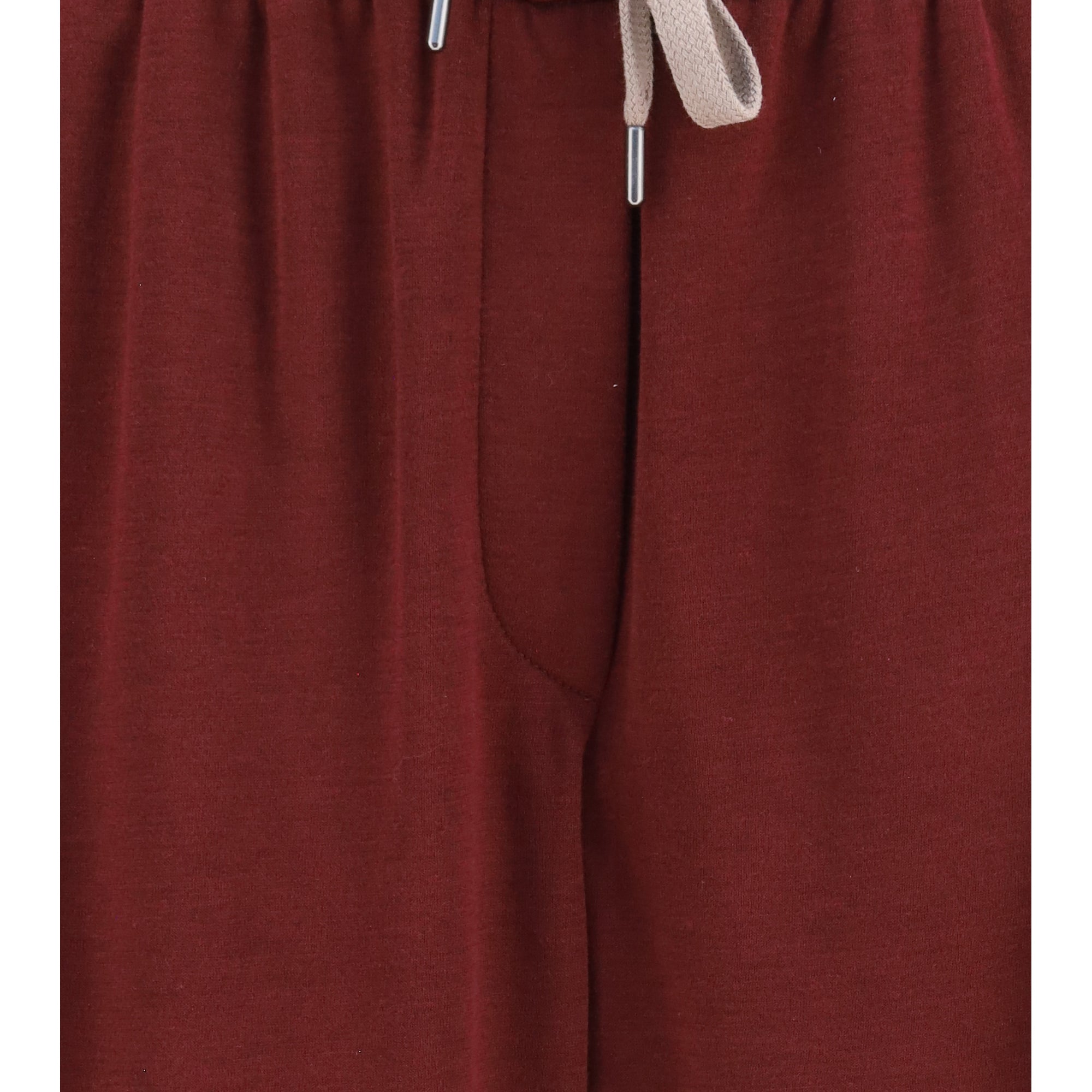 Cotton and silk track Pants