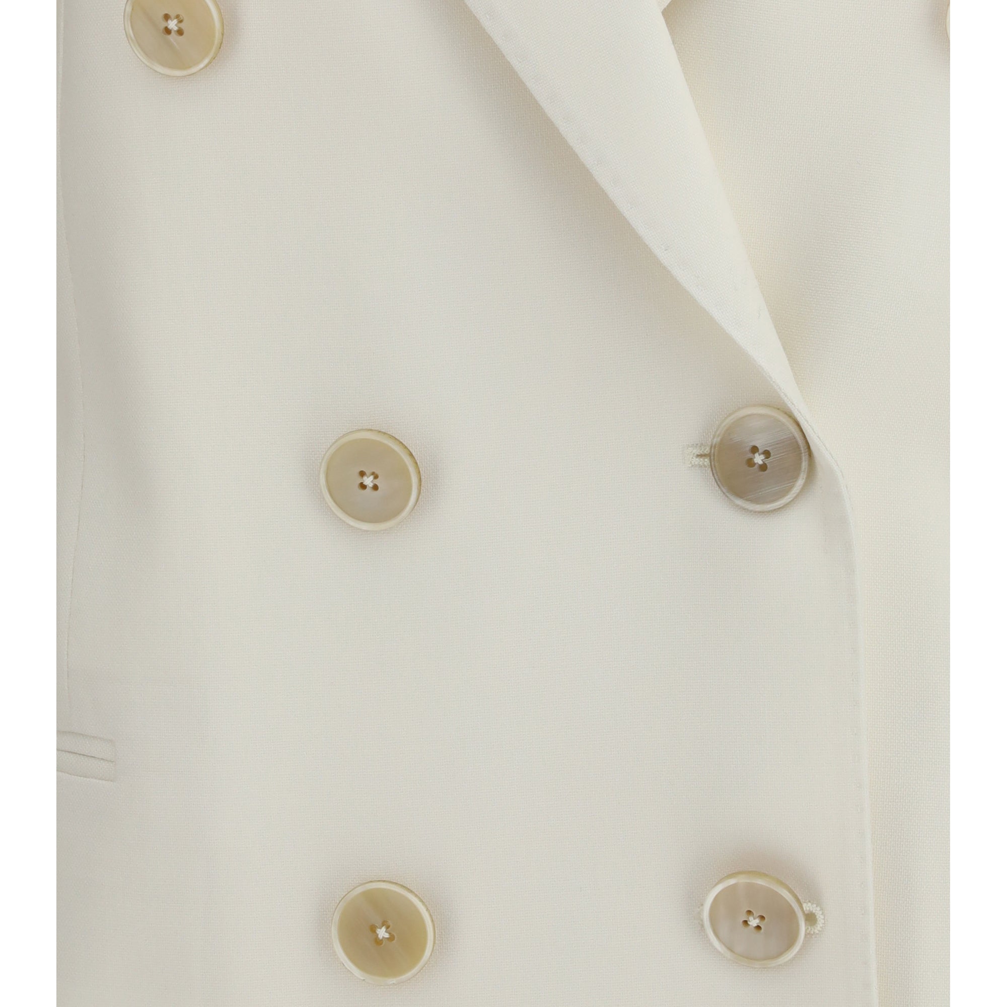 Double-breasted wool and mohair Jacket
