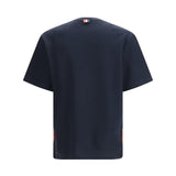 Short-sleeve cotton-linen T-shirt