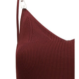 Safety Pin Slip Midi Dress