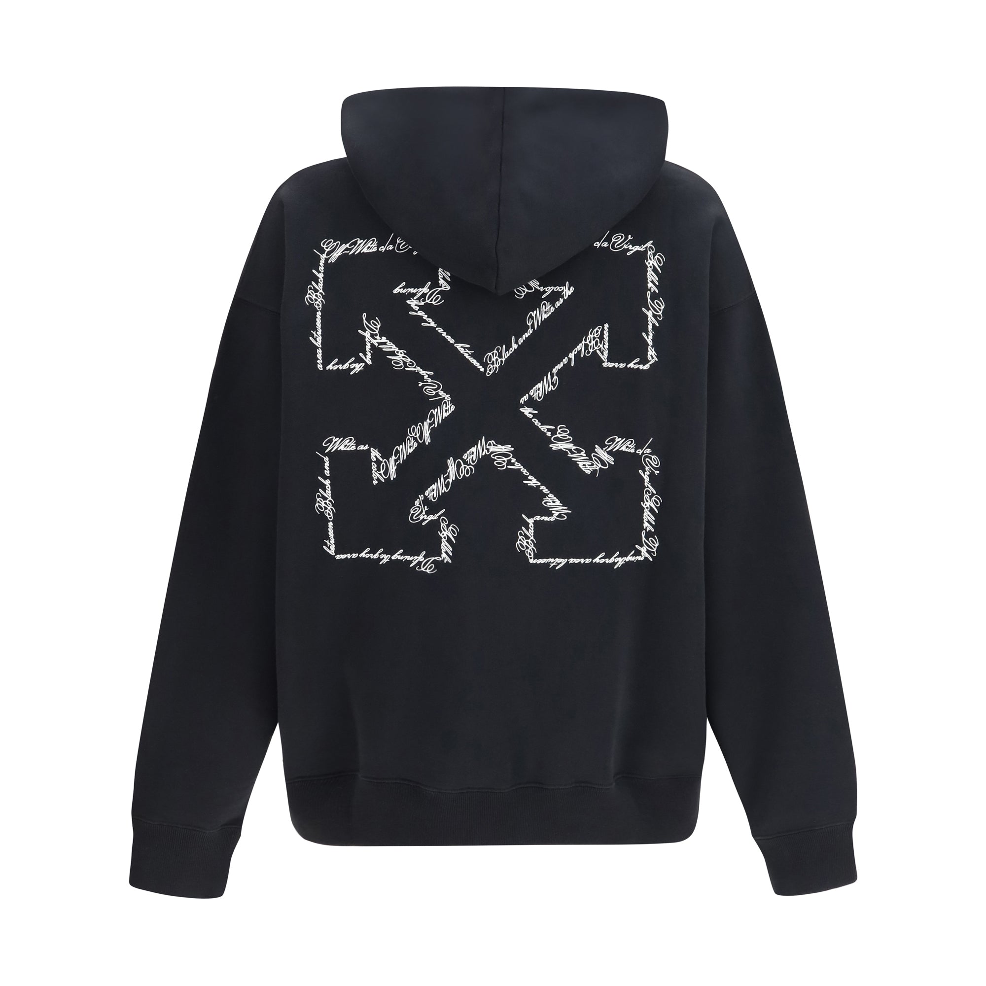 Script Arrow Diagonal Skate Hoodie