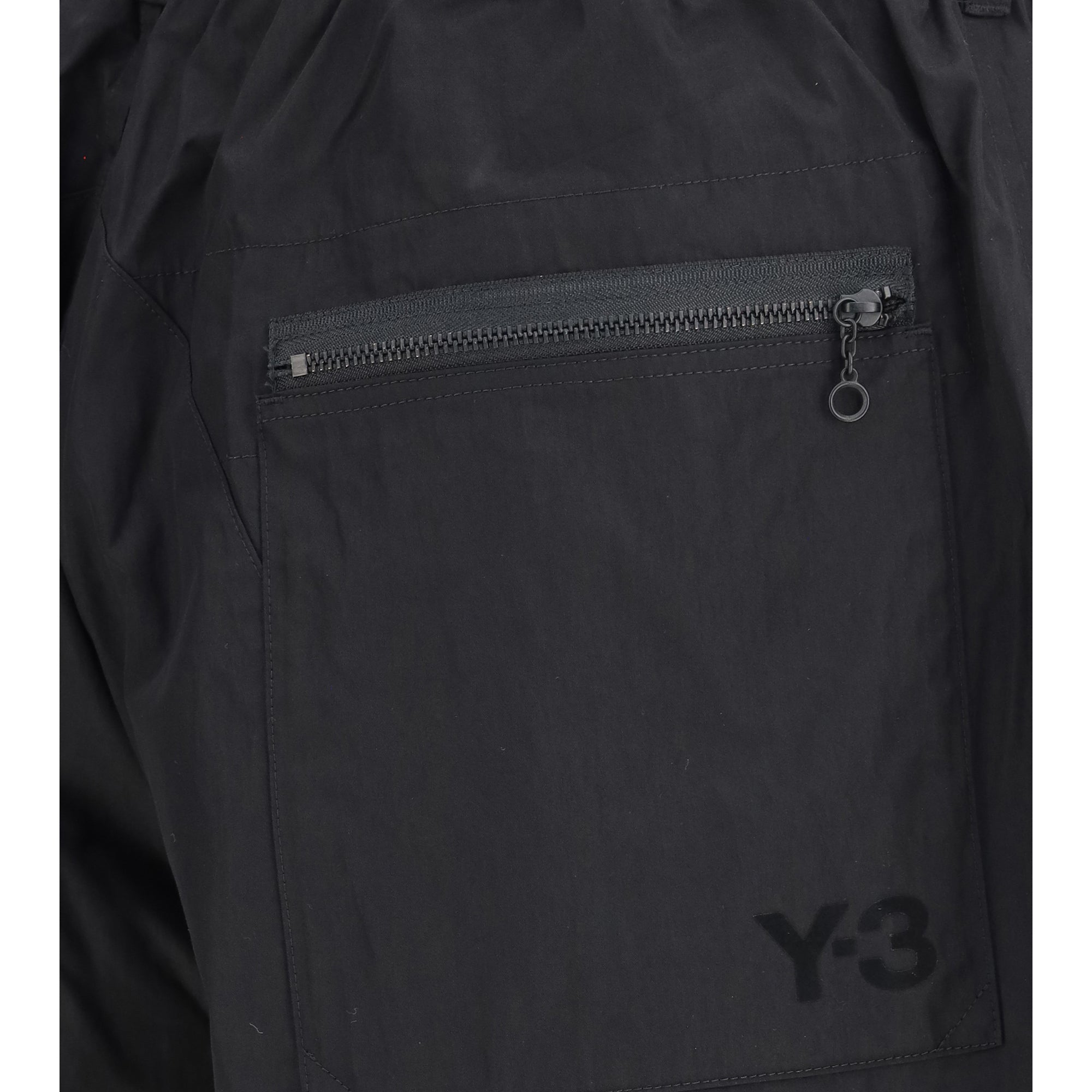 Cotton-blend cargo Bermuda Shorts