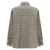 Mixed cotton jacquard Toute La V Jacket