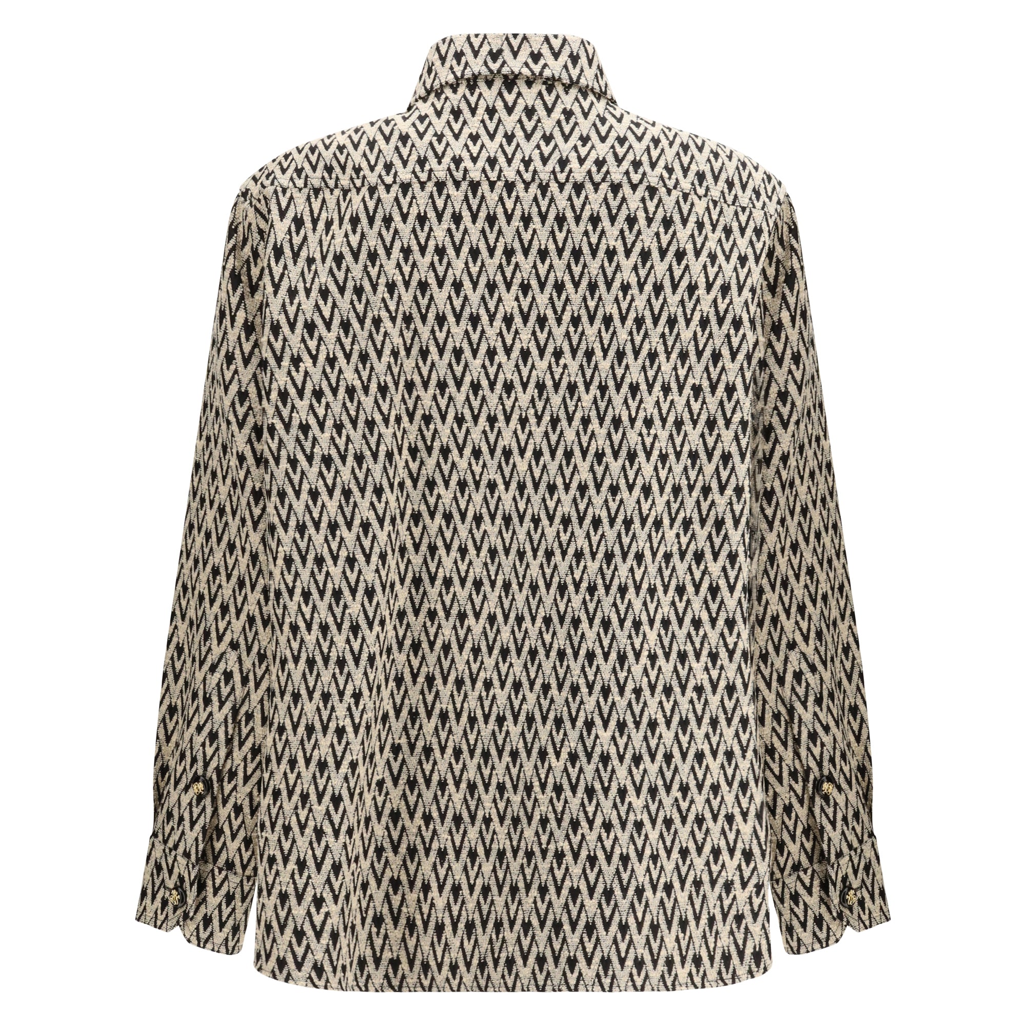Mixed cotton jacquard Toute La V Jacket