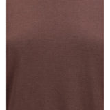 Short-sleeve cashmere and silk Sweater
