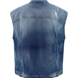 Over Denim Vest